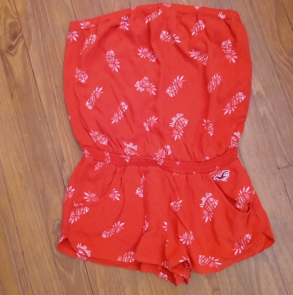 Strapless Romper